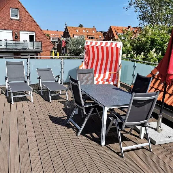 Wohnung Strandrose im Haus Inselrose，位于于斯德的酒店