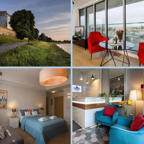 Riverside Aparthotel Cracow，位于克拉科夫的酒店