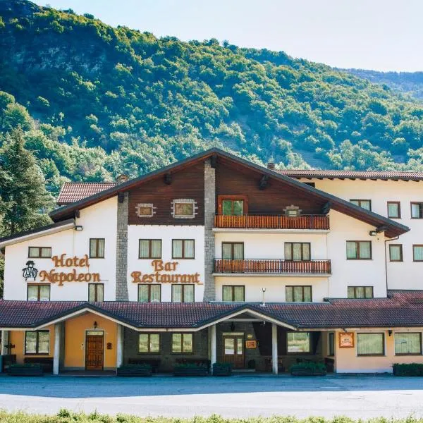 拿破仑酒店，位于蒙蒂奥韦特的酒店