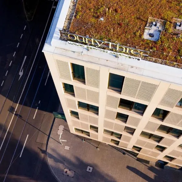 Fourty Three Luxury Serviced Apartments，位于杜塞尔多夫的酒店