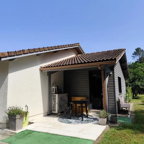 Le petit nid dans les bois，位于Castres-Gironde的酒店