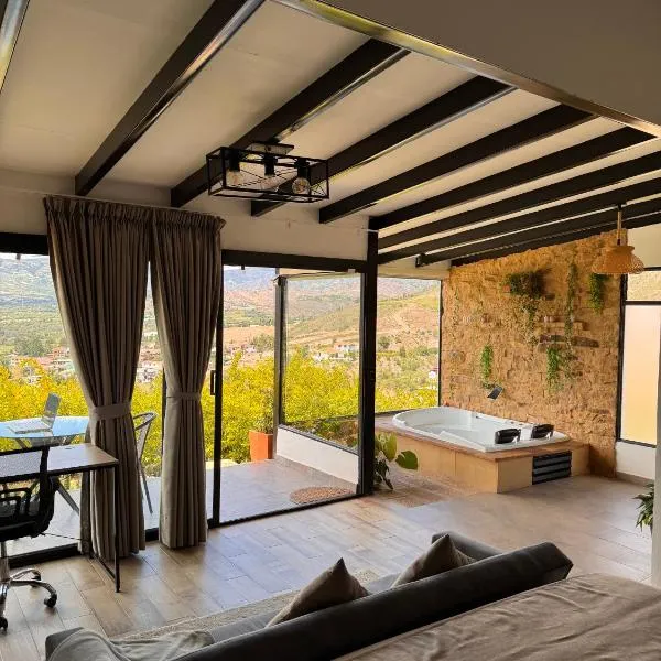 Glamping La Luna Mirador Jarana Villa de Leyva，位于莱瓦镇的酒店