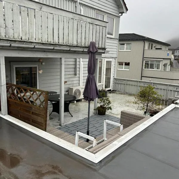 City center apartment，位于Sokndal的酒店