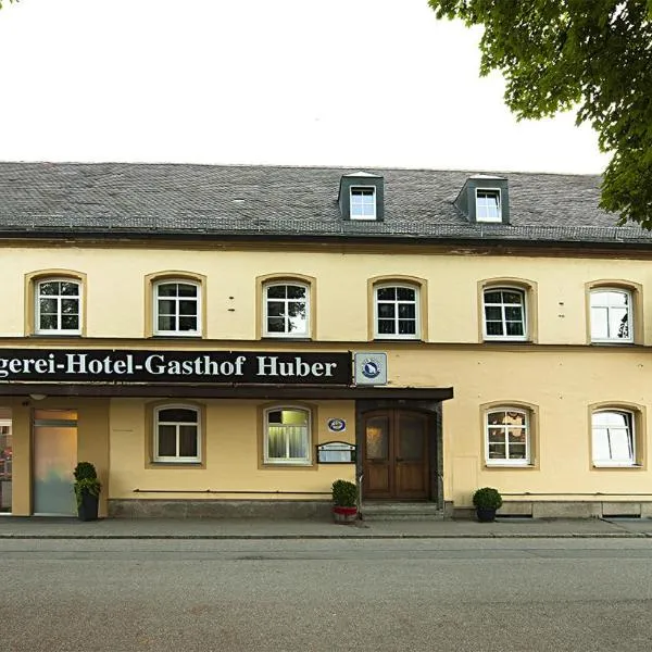 胡贝尔酒店，位于Bruckberg的酒店