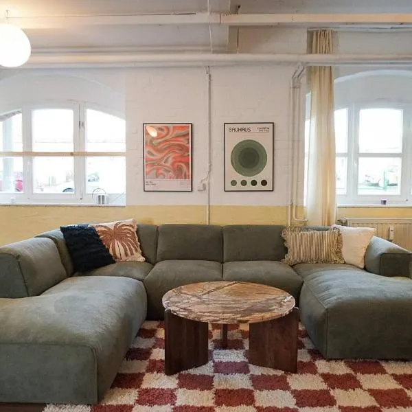 Großes Wohlfühlapartment für Familien und Gruppen,位于莱比锡的酒店