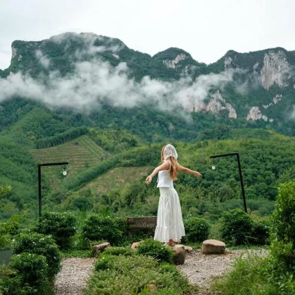 Camping phutajoy Khaosok แคมป์ปิ้งภูตาจ้อยเขาศก，位于Ban Thung Lang Tham的酒店