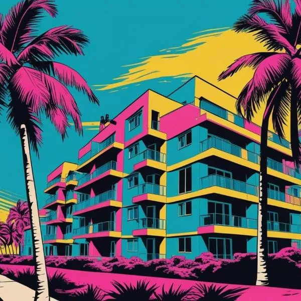 Palmeras en el mar，位于阿尔加罗沃的酒店