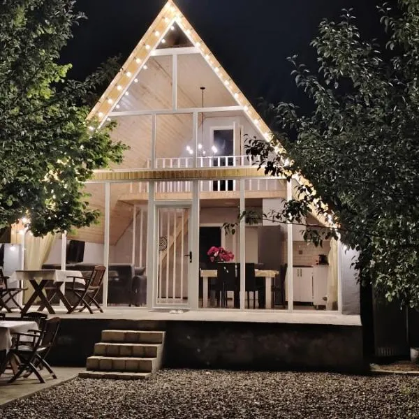 A frame Family House Qeçreş,Qəçrəş,Qecresh,Quba，位于Qǝçrǝş的酒店