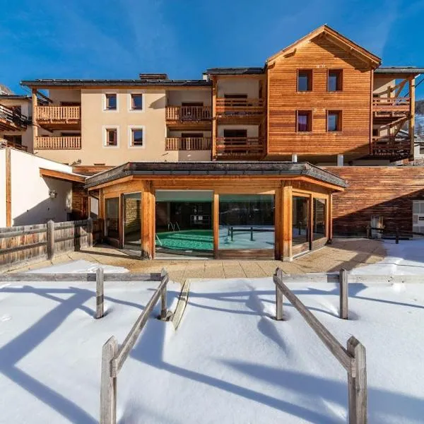 Apt cosy, pied des pistes, résidence confort & spa，位于阿布列的酒店