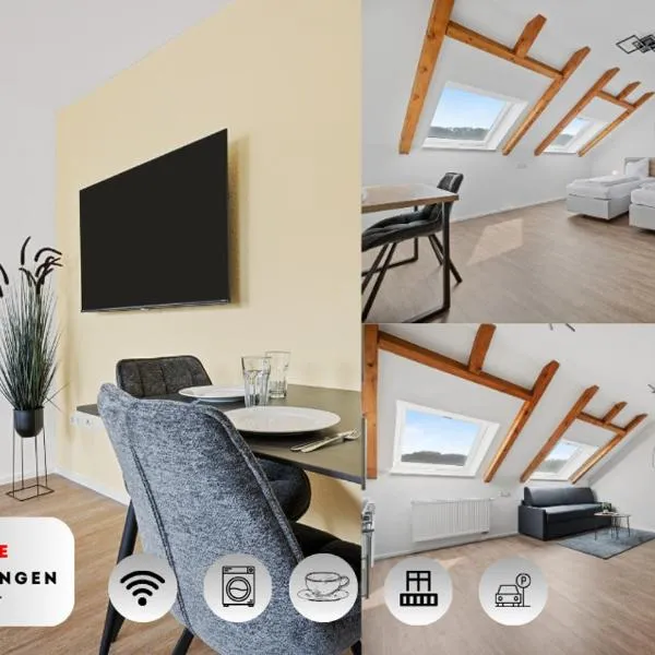 RANGE - 2-Zimmer WLAN Parkplatz Küche 1-4 Personen，位于Rudersberg的酒店