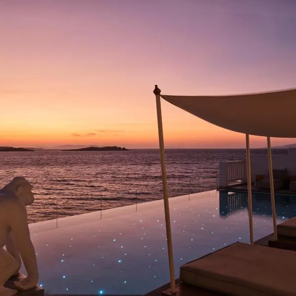 Icon Mykonos,位于Megali Ammos的酒店