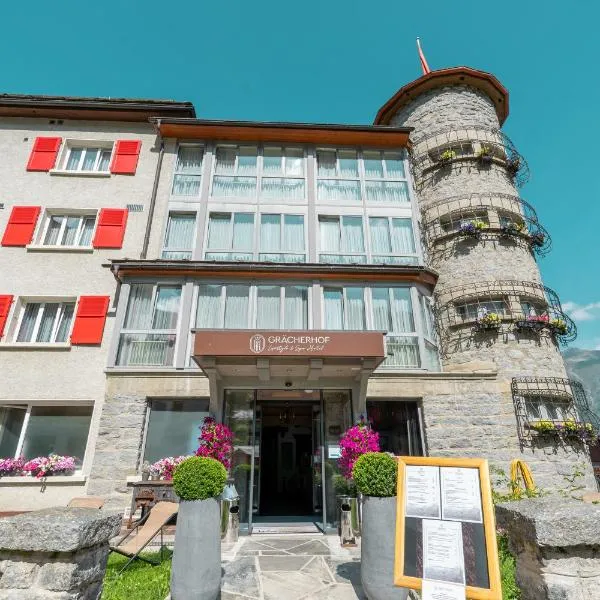 Lifestyle & Spa Hotel Grächerhof，位于格雷兴的酒店