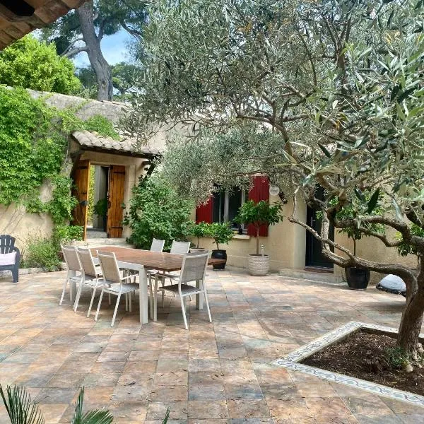 Le patio de Montaury，位于尼姆的酒店