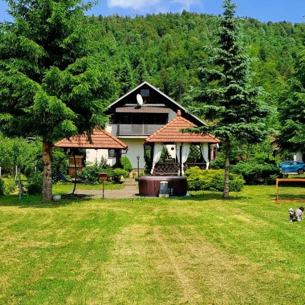 Kuća za odmor Mali Lug, Gorski kotar，位于Čabar的酒店