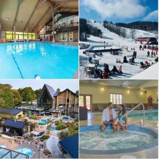 King Bed, Balcony, Pool, Hot Tub, Sauna，位于Edgar的酒店