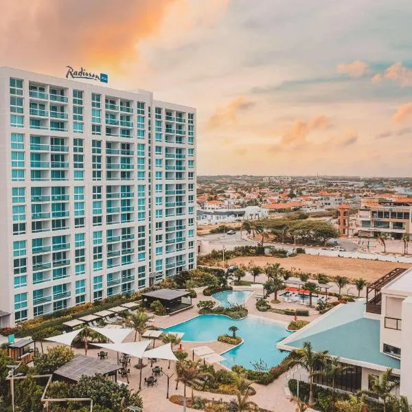 Radisson Blu Aruba，位于棕榈滩的酒店