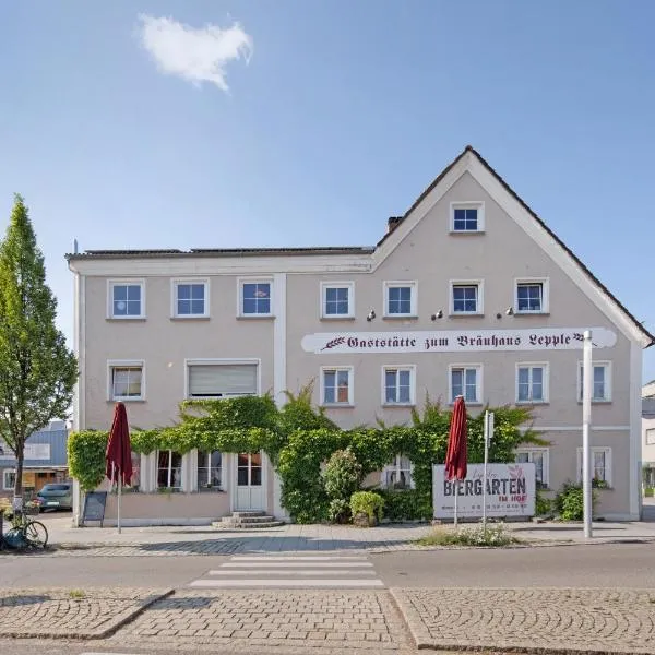 Gasthof Bräuhaus Lepple Apartments，位于沃海根的酒店