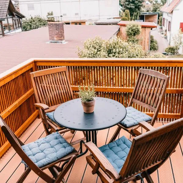 Ferienwohnung Alte Schneiderei，位于海德克的酒店