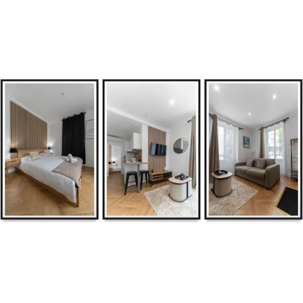 Chez Juliette Triangle d'Or - Rez de Chaussée，位于维希的酒店