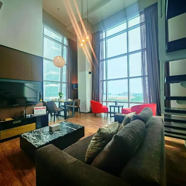 Maritime Suite by Ocean Luxe 2BR Seaview Dryer Water Dispenser，位于乔治市的酒店