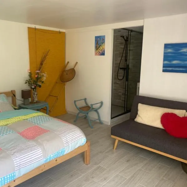 La chambre du moulin，位于滨海圣西尔的酒店
