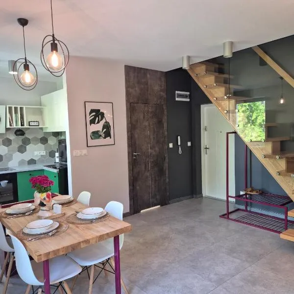 Apartament z widokiem na Dom Oficera，位于博尔内苏利诺沃的酒店