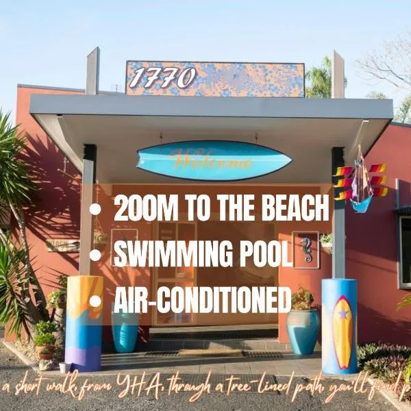 1770 Beachside Backpacker，位于阿格奈什沃特的酒店