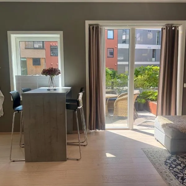 Cozy Central Apartment，位于克里斯蒂安桑的酒店
