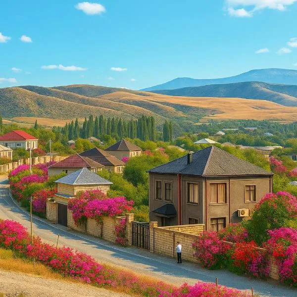 Shabran Pearl Oasis - Family Garden House - Ailəvi Bağ Evi，位于Surra的酒店