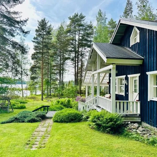 Blueberry Villa at Saimaa Lakeside,位于Taipalsaari的酒店