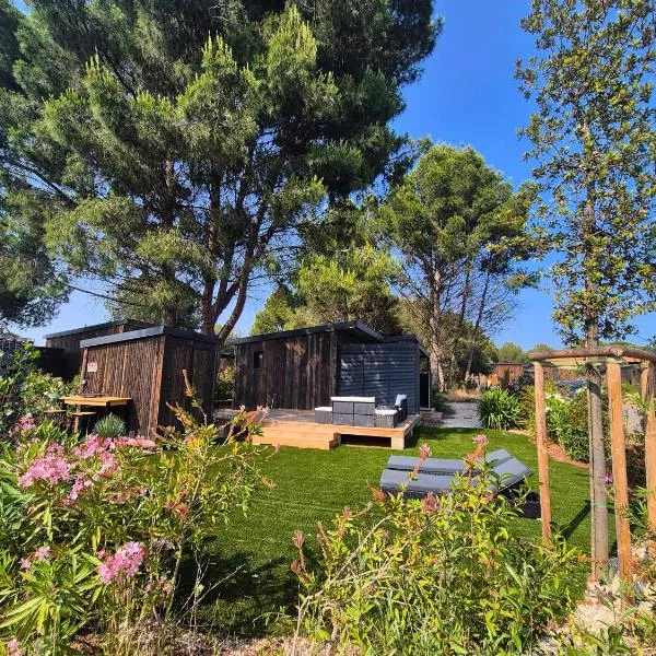 Friendly Cottage - 2 chambres, jardin, à 5 minutes de la plage，位于阿格德的酒店