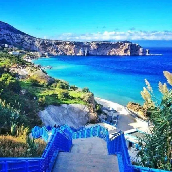 Dar BelYounech Plage & montagne plonge sous marin，位于Belyounech 的酒店