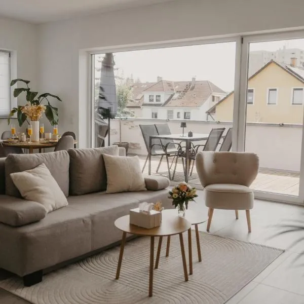 Luxus Penthouse Apartment Europa-Park，位于拉尔的酒店