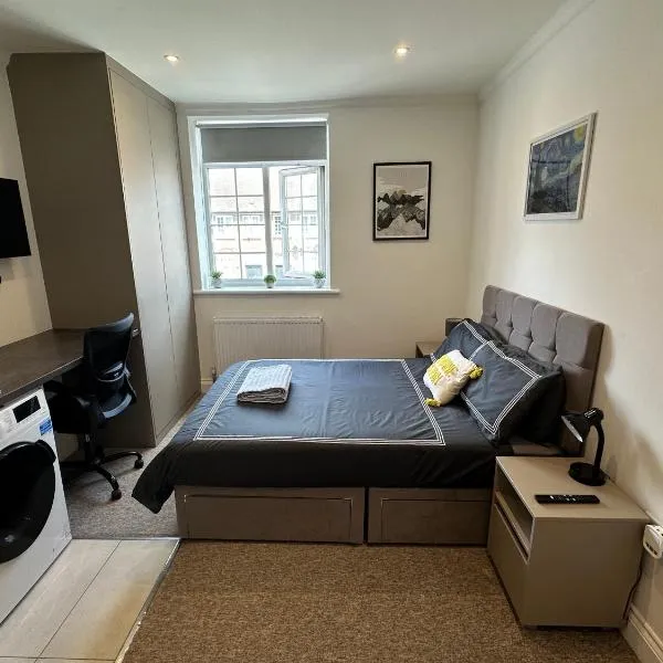Bright Modern, Private Apartment,15 Mins To Central London，位于亨顿的酒店