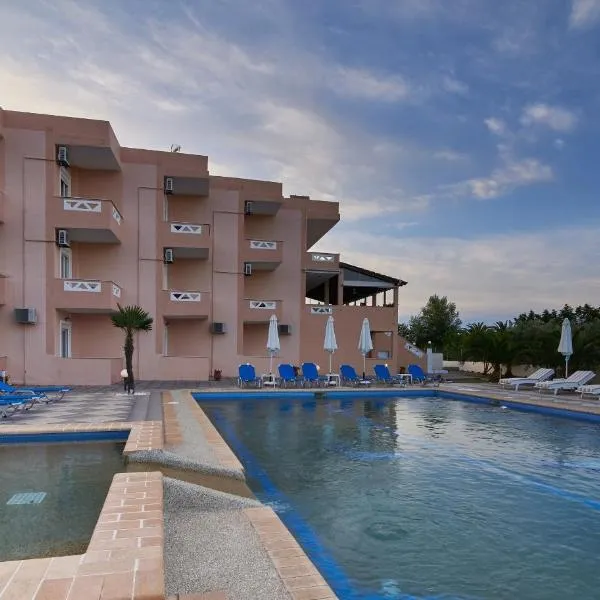 斯蒂法尼酒店，位于Paralia Sikias的酒店