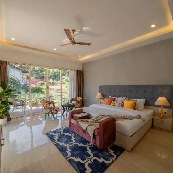 Koko Maya by Perfectstayz near Morjim Beach，位于莫尔吉姆的酒店