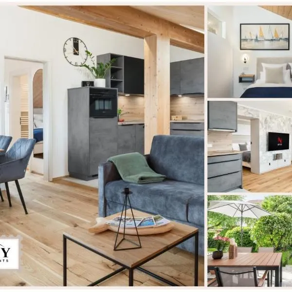 FENJOY Ferienapartments Bernau am Chiemsee，位于基姆湖畔贝尔瑙的酒店