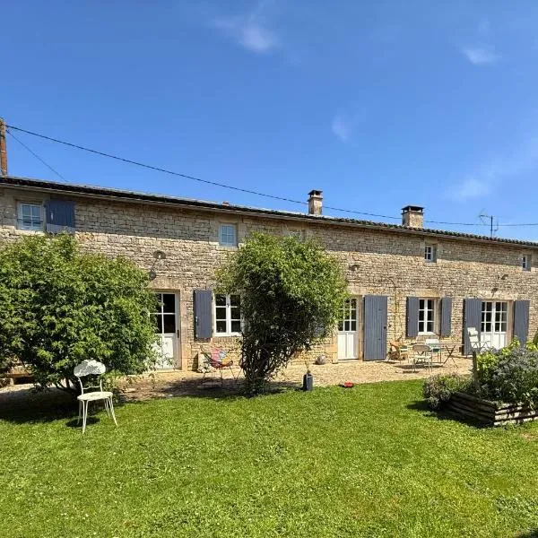 Chambre d'hôtes Les Bleuets，位于Melle的酒店