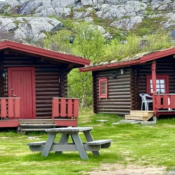 Grasbakken hytteutleie，位于Nesseby的酒店