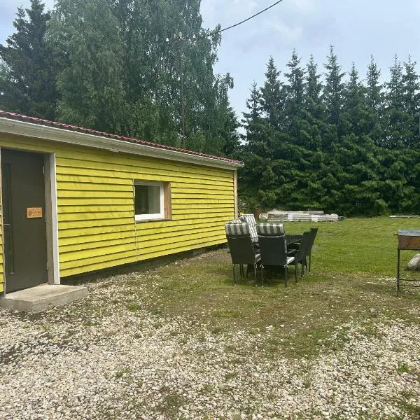 Cozy cabin near Peipsi，位于Raja的酒店
