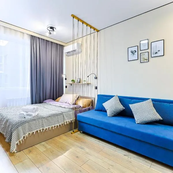 1 room apartment CITY PLUS 2，位于阿拉木图的酒店