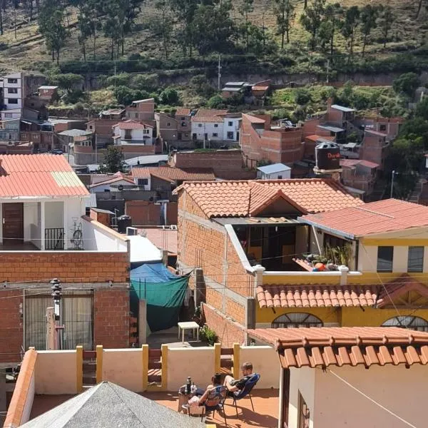 Casita entre los cerros，位于苏克雷的酒店