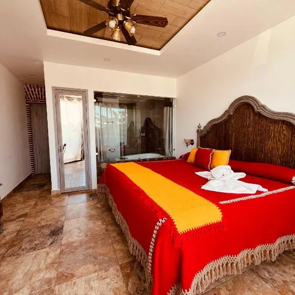 Hotel El Aguila, Villa del Carbón，位于卡尔波镇的酒店