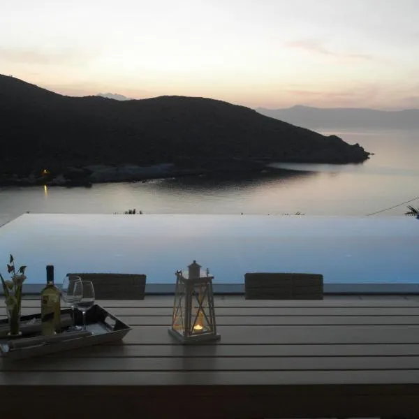 Villa Tholos Crete，位于Lástros的酒店