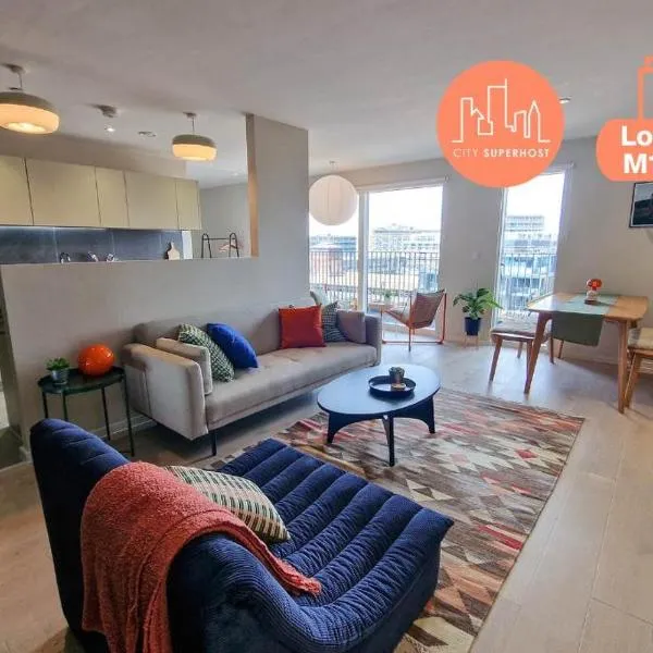 Skyline Apartment in Manchester，位于曼彻斯特的酒店