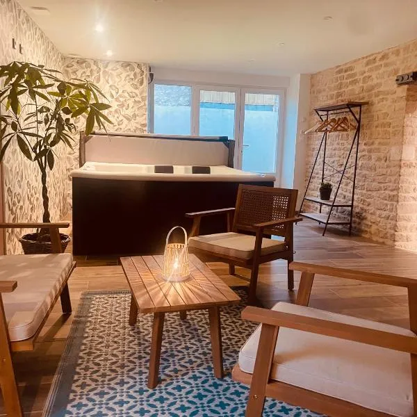 La Chance Spa cottage 6 personnes，位于Orges的酒店