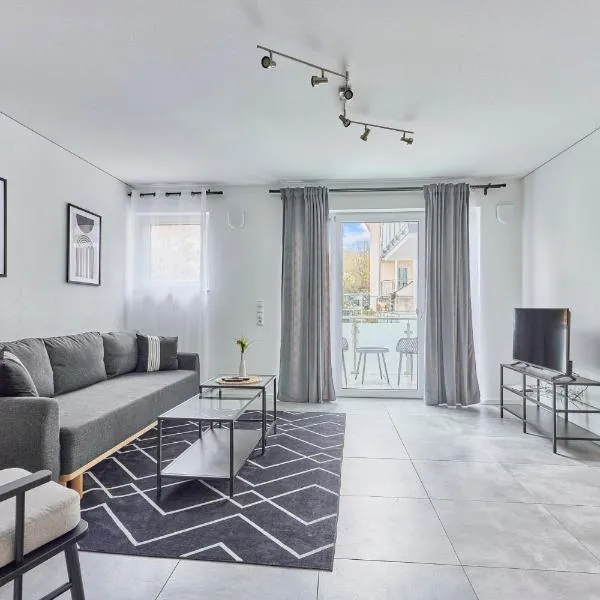 Zentrale Lage Netflix Queensize Bett,位于布鲁赫萨尔的酒店