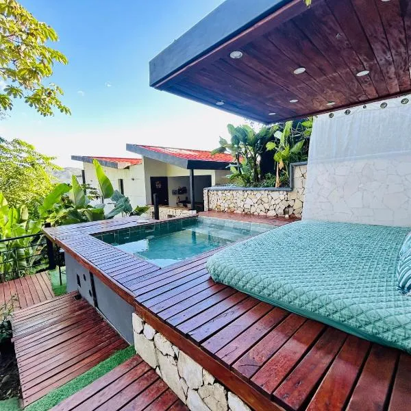 Cabaña Cedro Amarillo - moderna con jacuzzi en Sopetran, cerca de Medellín，位于索佩特兰的酒店