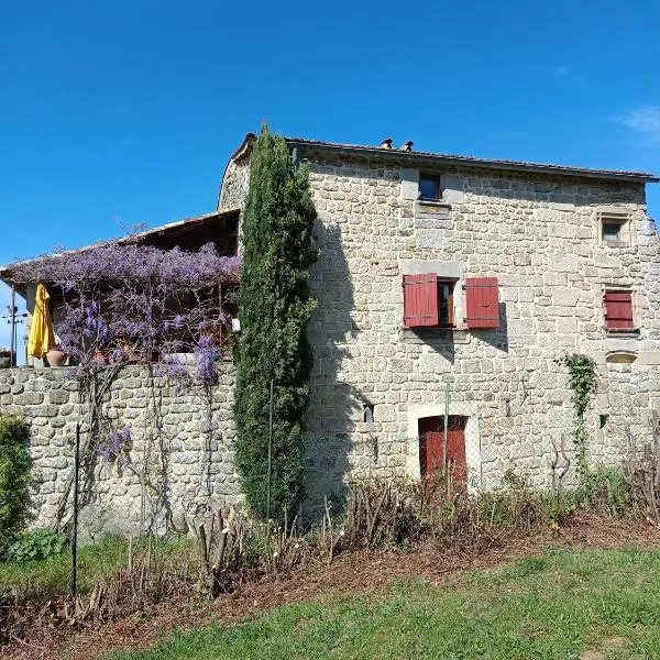 La maison Chabert，位于Ailhon的酒店