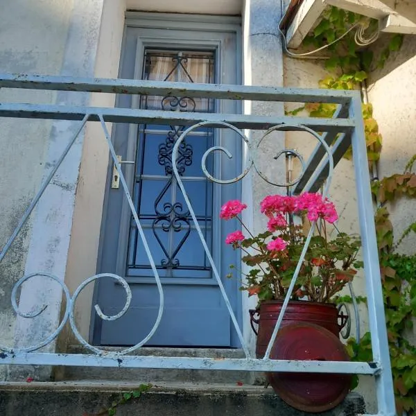 La maison aux livres，位于Rioux-Martin的酒店